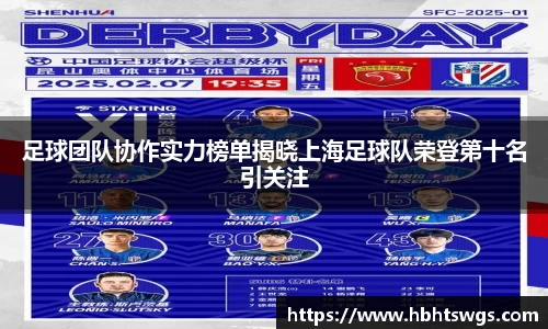 足球团队协作实力榜单揭晓上海足球队荣登第十名引关注